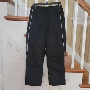 L.L BEAN Youth Primaloft Gortex Black Snow Pants Size Large 14/16